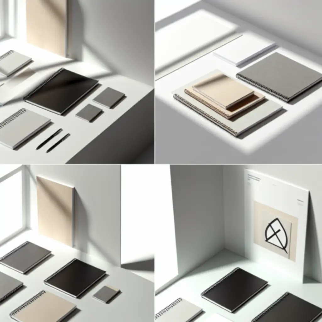 Modern, prémium jegyzetfüzetek válogatása letisztult környezetben